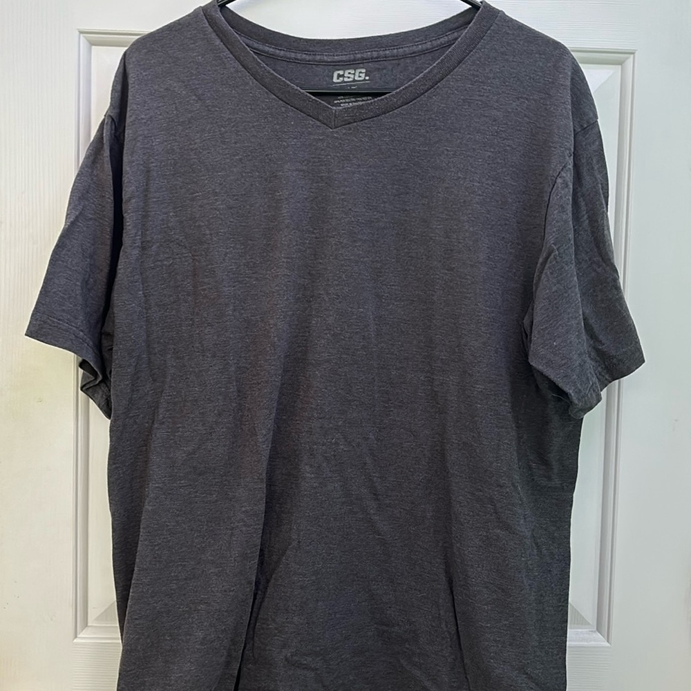 grey men's CSG shirt